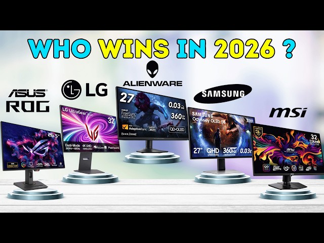Best Gaming Monitors 2026 – [don’t buy one before watching this]