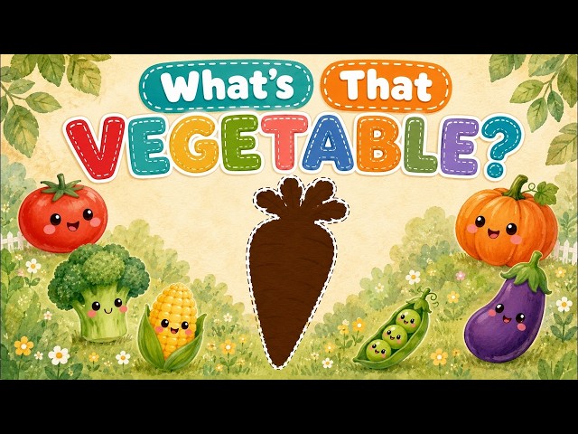 Guess the Vegetable! | Fun Learning Song for Kids