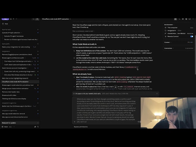 Building a GitHub-native agentic harness (ADE) for macOS + iOS with Claude Code (Day 84)