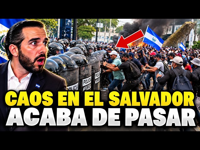 🚨 BREAKING NEWS! 🔥 CHAOS IN THE STREETS OF EL SALVADOR? BUKELE REACTS 😱
