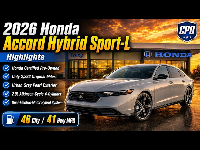 2026 Honda Accord Hybrid Sport L 236930L