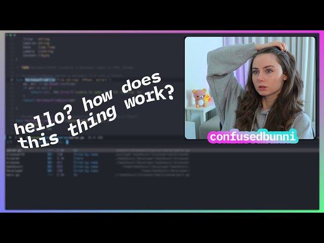CODE WITH ME | cozy, soft typing, side project struggles