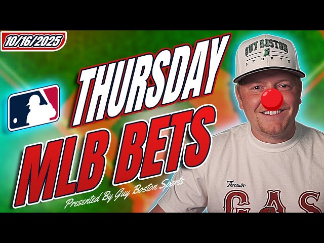 MLB Picks Today 10/16/2025 | FREE MLB Predictions, Player Props, and Best Bets!