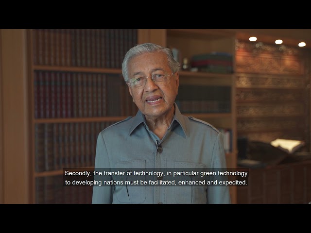 Keynote Address on Tropical Sciences by Tun Dr Mahathir Mohamad