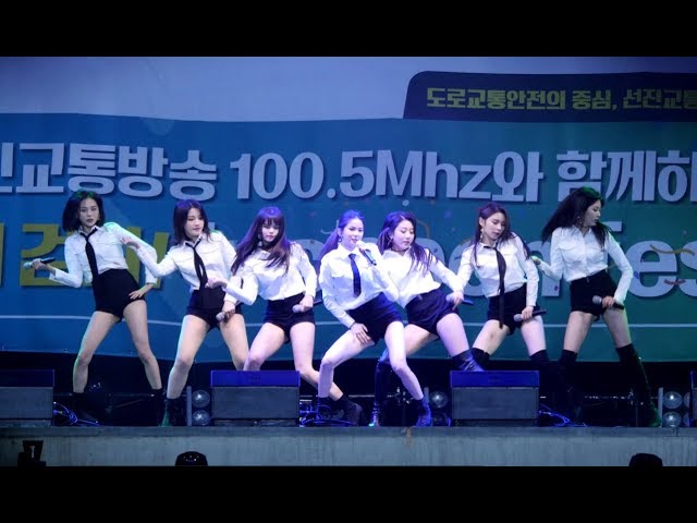 180414 씨엘씨 (CLC) BLACK DRESS [4K] 직캠 Fancam (인천페스타) by Mera
