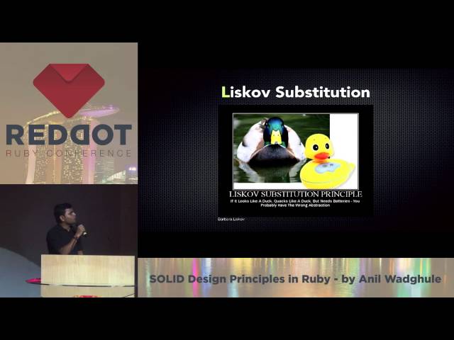 RedDotRuby 2014 - SOLID Design Principles in Ruby by Anil Wadghule
