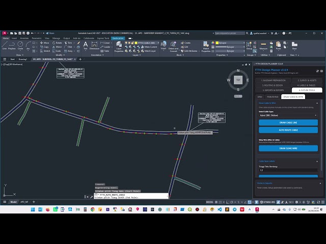 Draw Cable Manually and Auto [Eps. 20]