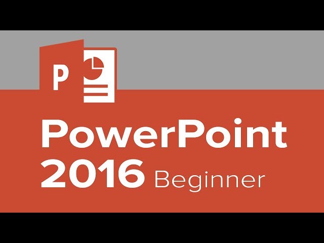 PowerPoint 2016 Beginner Tutorial