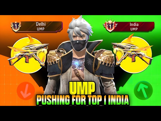 Pushing Top 1 Title In Ump | Free Fire Solo Rank Pushing With Tips And Tricks | Ep-5