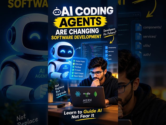 AI Coding Agents Are Changing Software Development 🤖 | The Future for Developers? #MERN #React #A...
