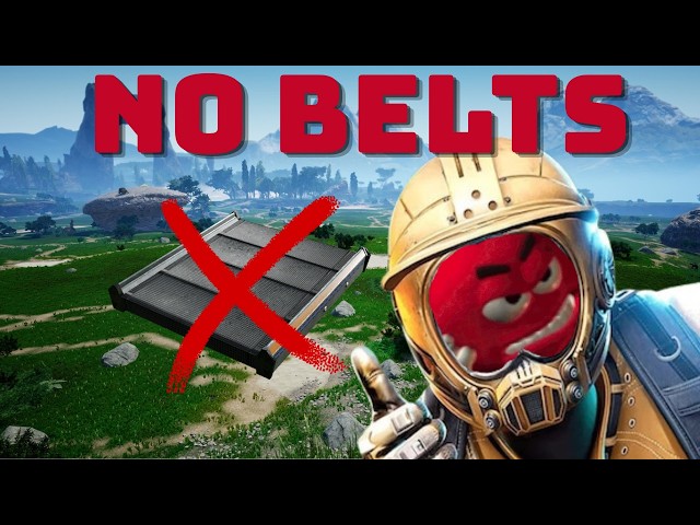 I Removed Conveyor Belts From Satisfactory