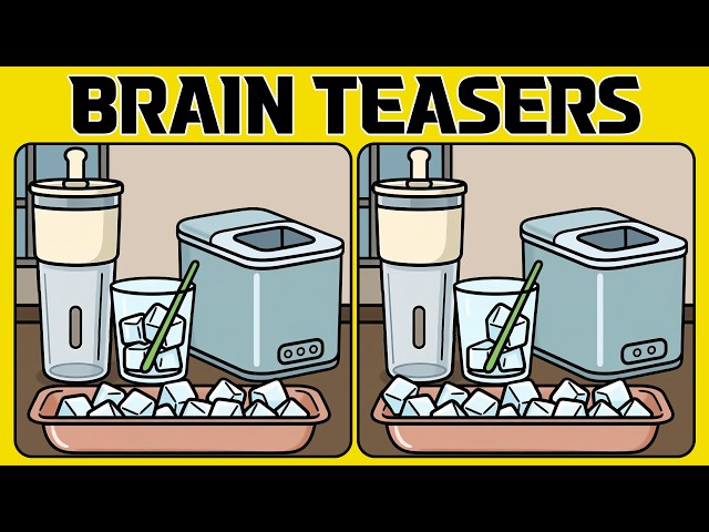 Brain Teasers for Adults: Only Sharp Eyes Will Spot Every Difference! (A Bit Tricky)