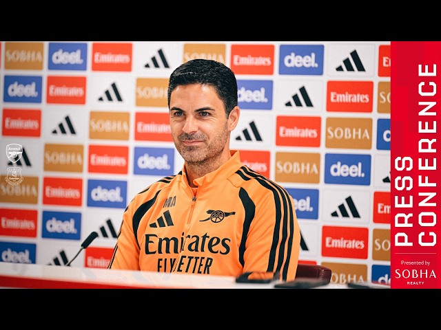 LIVE PRESS CONFERENCE 🚨 | Mikel Arteta previews Everton game | Premier League