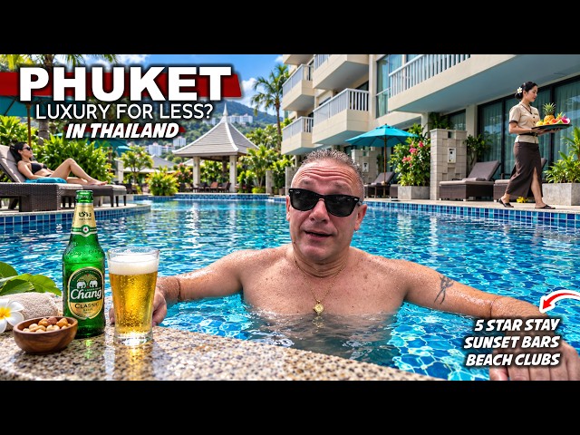 Is Luxury In PHUKET Affordable 🇹🇭 | 5 Star Stay, Best Sunset Bars & Beach Clubs #livelovethailand