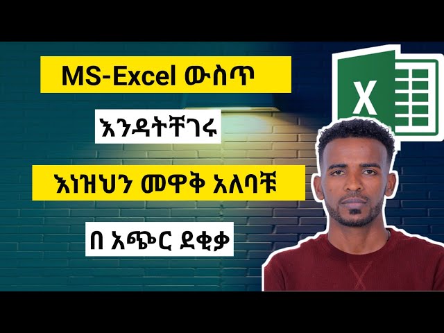 Master Conditional Formatting in Excel | Beginner to Pro Guide"** በ አማርኛ