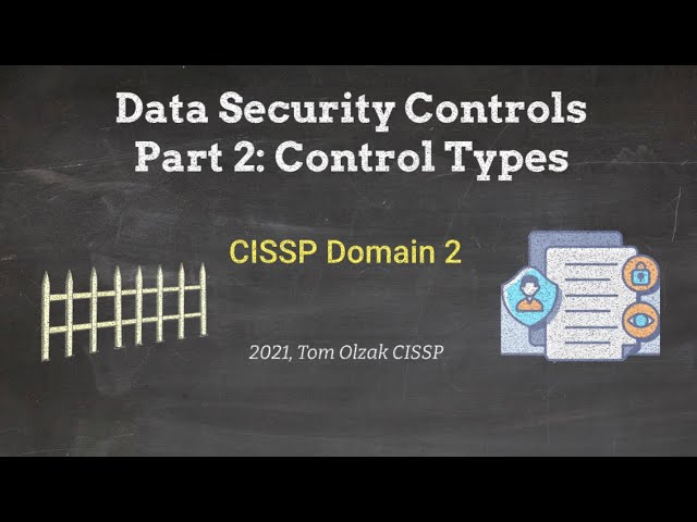 Data Security Controls Part 2: Control Types