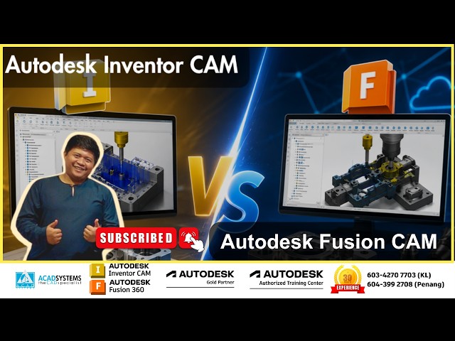 Inventor CAM vs Fusion CAM One CAM Engine  Two Powerful Manufacturing Solutions