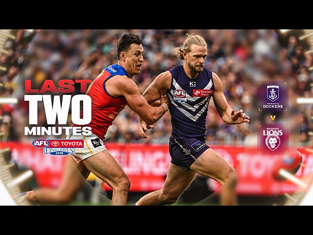 Last Two Minutes: Fremantle v Brisbane Lions | 2026 Toyota AFL Grand Final