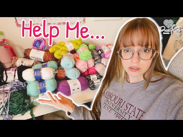 Trying to Stash Bust | PassioKnit Vlog