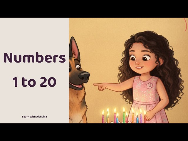 Numbers 1 to 20: Counting and Writing for Kids Ages 5-9