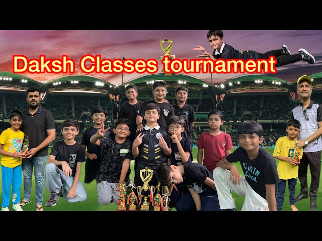 Daksh classes tournament 😊 box, cricket tournament 😊