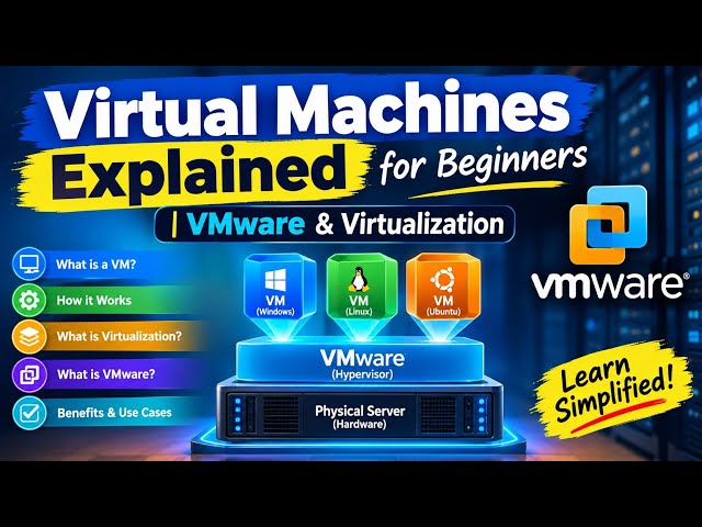 Virtual Machines Explained for Beginners | VMware & Virtualization
