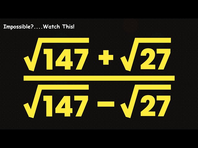 That Number Just Disappeared! .....What?!