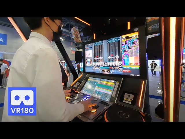 3D 180VR Fingers move so fast like sonic  😍😍 Master play Beatmania IIDX 29 CastHour