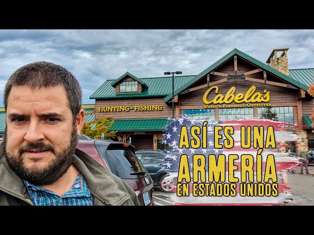THIS IS WHAT A GUN SHOP IN THE UNITED STATES LOOKS LIKE: We visited a CABELA'S store