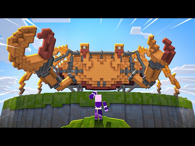 I Built A GIANT CRAB MECH in Create Aeronautics