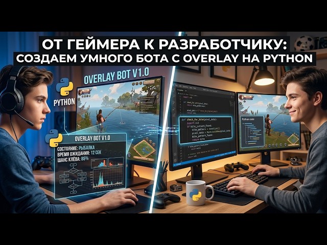 От геймера к разработчику: Создаем умного бота с Overlay на Python