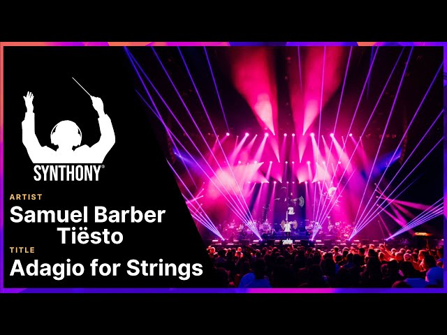 SYNTHONY - Tiësto x Samuel Barber 'Adagio for Strings' (Live at Mānuka Phuel SYNTHONY ORIGINS 2025)