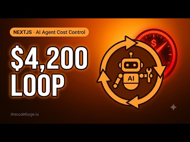 Next.js AI Agent Cost Control: One missing maxIterations