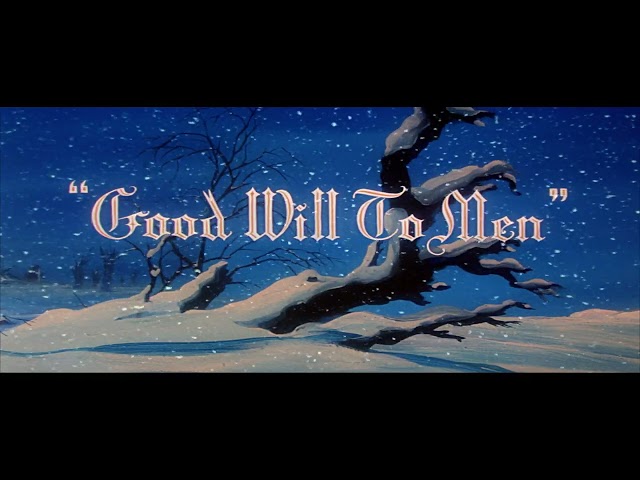Good Will To Men opening/closing titles (12/24/1955)