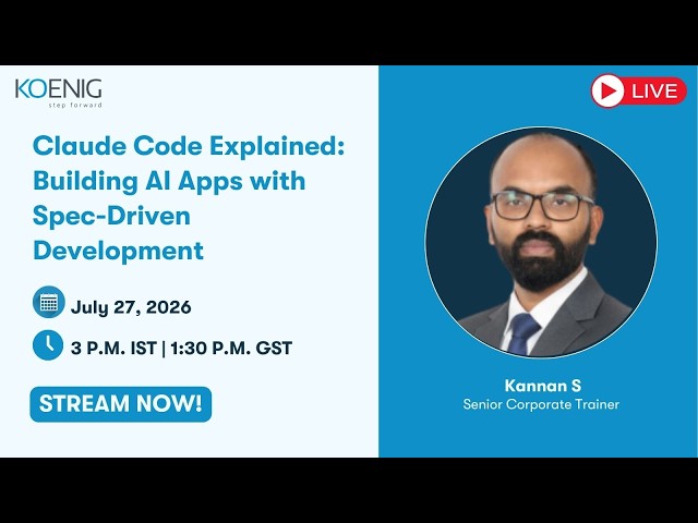 Claude Code Explained: Building AI Apps with Spec-Driven Development