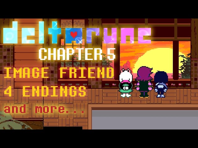 Deltarune Chapter 5 has 4 ENDINGS (ALL SECRETS)