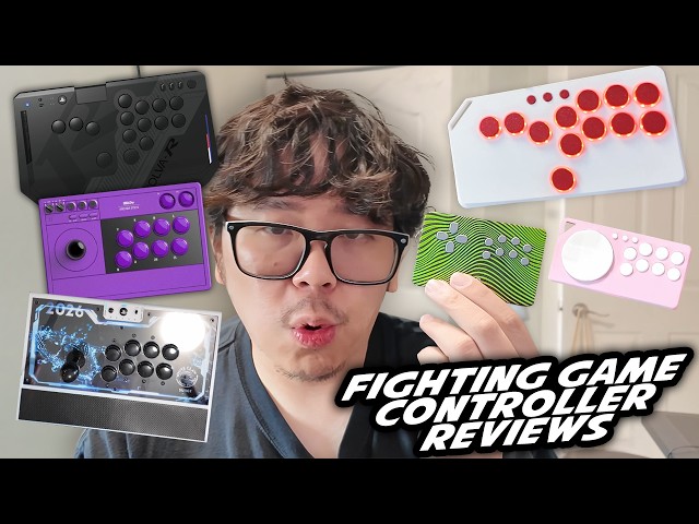 WE GOT MORE FIGHTING GAME CONTROLLERS TO REVIEW