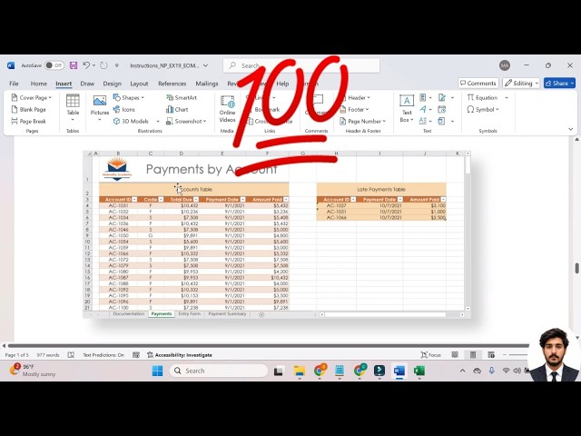 New Perspectives Excel 365/2021 | Module 12: End of Module Project 1 #AbernathyAcademy