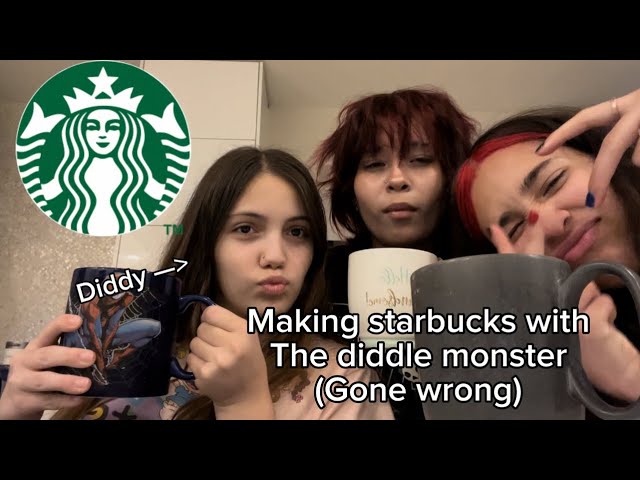 Making starbucks at home (GONE WRONG!! 😱🤯💥)