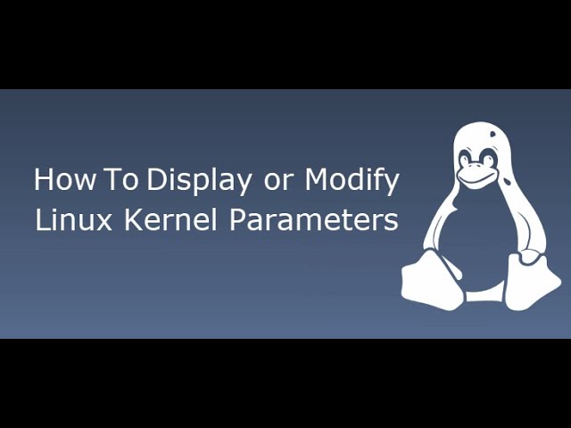 How to Modify Kernel Modules Parameters in Linux?