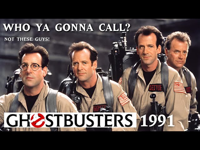 AI Creates 'GHOSTBUSTERS' 1991 Sequel Images - Mind-Blowing Results!