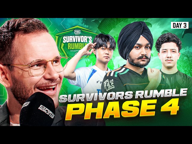 [ENG] SURVIVOR'S RUMBLE | Phase 4 | Day 3 | Watch Party