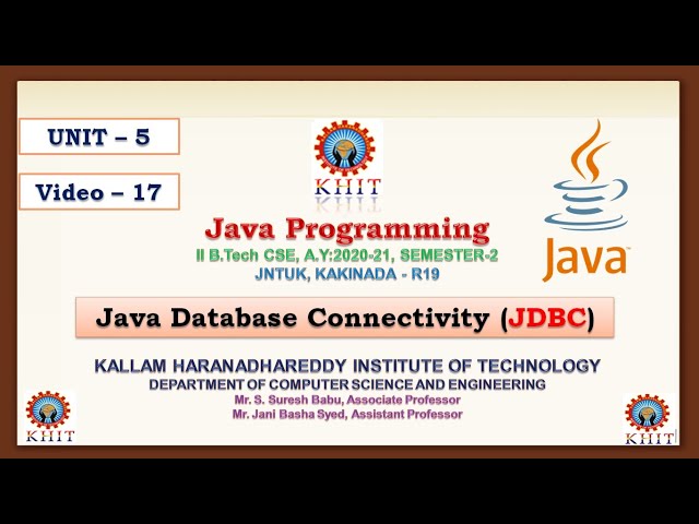 JAVA Unit 5 Video 17