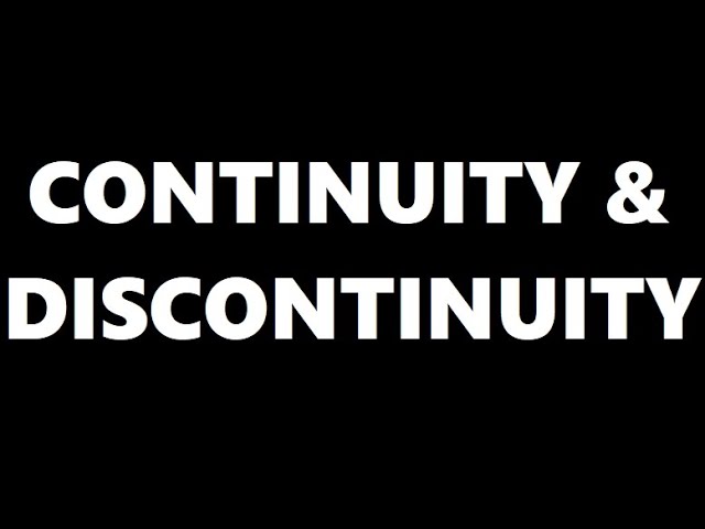 CONTINUITY AND DISCONTINUITY  OF A FUNCTION | PROBLEMS APPROACH