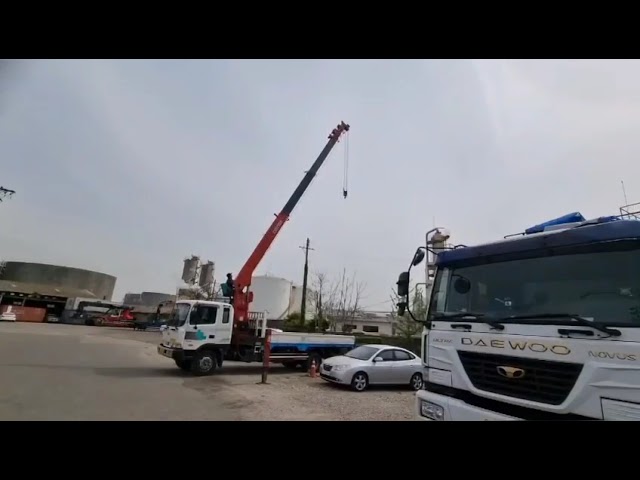 КМУ CSS 176  8 тонн | Korean Used Cargo Crane Export