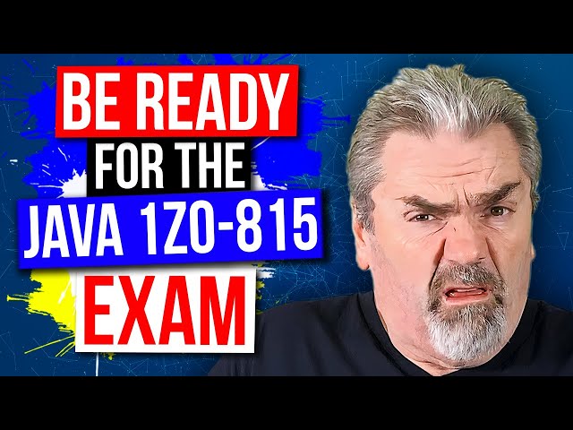 Java SE 11 Programmer Exam Course - Oracle 1Z0-815 on Udemy Official