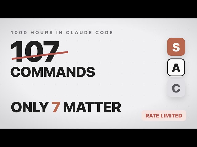Claude Code: 1000 Hours In, Only 7 Things Actually Matter