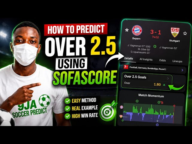 Stop losing over 2.5 bets! this sofascore trick actually works (live proof)