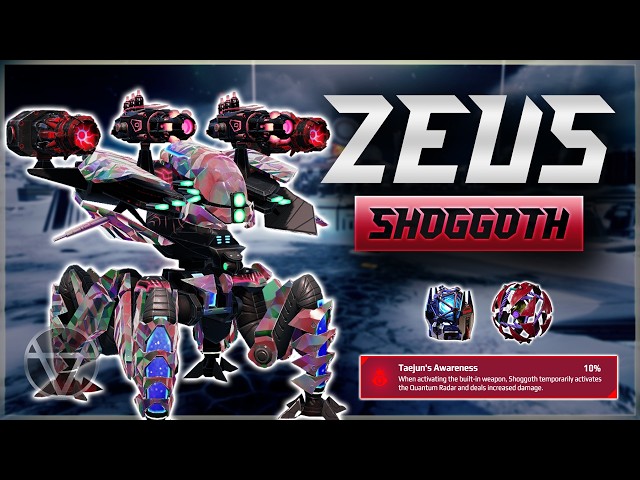 INSANE ZEUS Shoggoth DMG Boosted Setup | War Robots Gameplay