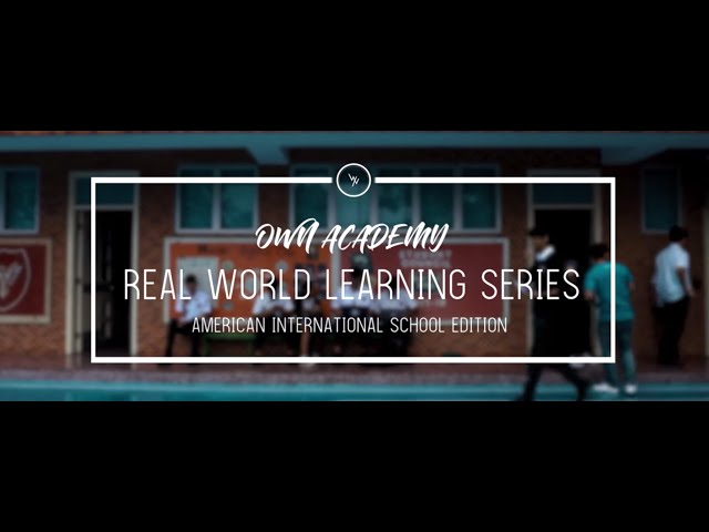 Real World Learning Week with Schools